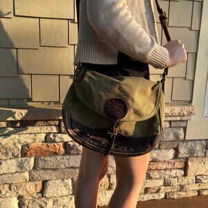 Duluth Pack Purse Womens Green Canvas USA Made *